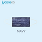 Disposable medical face mask navy